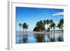 Coastal Beach Landscape - Miami - Florida-Philippe Hugonnard-Framed Photographic Print