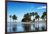 Coastal Beach Landscape - Miami - Florida-Philippe Hugonnard-Framed Photographic Print