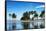 Coastal Beach Landscape - Miami - Florida-Philippe Hugonnard-Framed Stretched Canvas