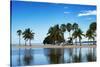 Coastal Beach Landscape - Miami - Florida-Philippe Hugonnard-Stretched Canvas