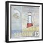 Coastal Beacon II-null-Framed Premium Giclee Print