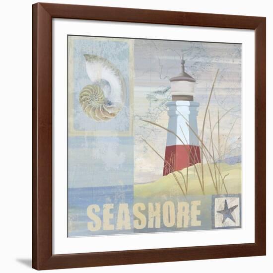 Coastal Beacon II-null-Framed Giclee Print