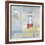 Coastal Beacon II-null-Framed Giclee Print