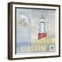 Coastal Beacon II-null-Framed Giclee Print