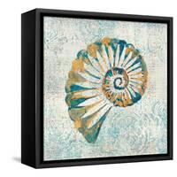 Coastal Beauty II-Sarah Mousseau-Framed Stretched Canvas