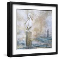 Coastal Birds I-Paula Giltner-Framed Art Print