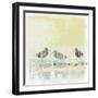 Coastal Birds II-Ken Hurd-Framed Giclee Print