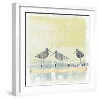 Coastal Birds II-Ken Hurd-Framed Giclee Print