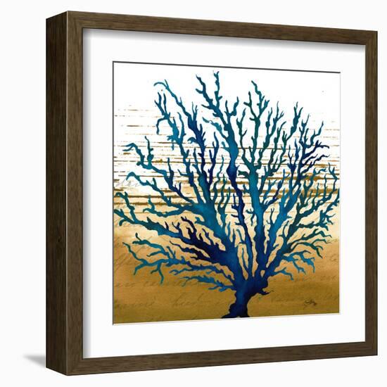 Coastal Blue II-Elizabeth Medley-Framed Art Print