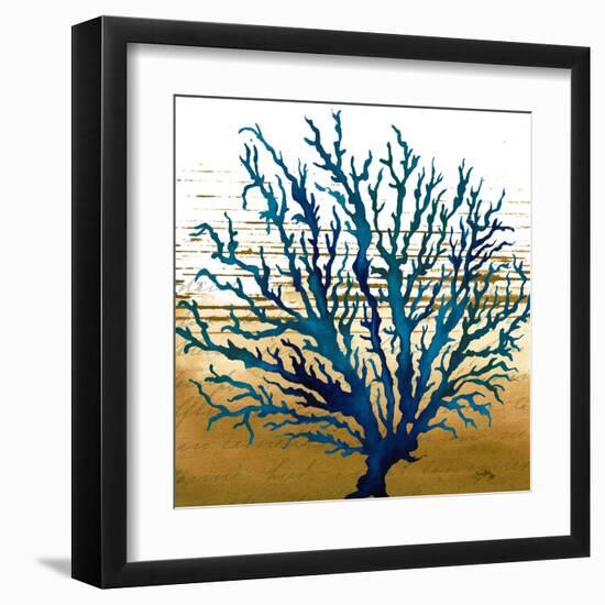 Coastal Blue II-Elizabeth Medley-Framed Art Print