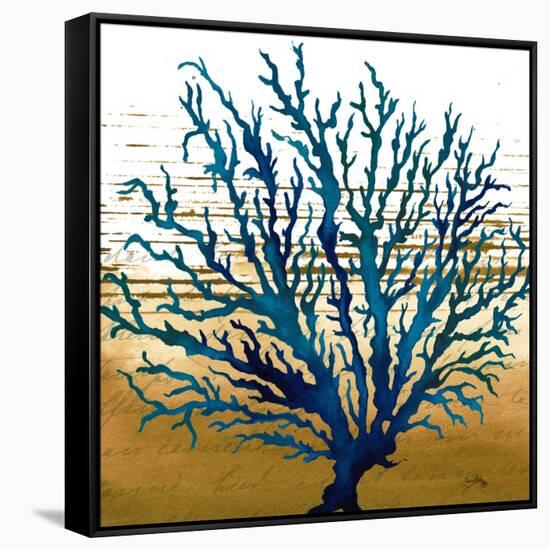 Coastal Blue II-Elizabeth Medley-Framed Stretched Canvas