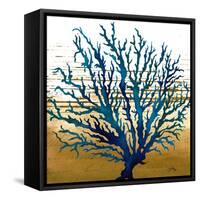 Coastal Blue II-Elizabeth Medley-Framed Stretched Canvas