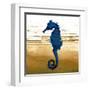 Coastal Blue III-Elizabeth Medley-Framed Art Print