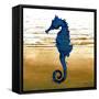 Coastal Blue III-Elizabeth Medley-Framed Stretched Canvas