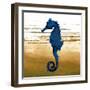 Coastal Blue III-Elizabeth Medley-Framed Art Print