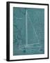 Coastal Blueprint VI-Marco Fabiano-Framed Art Print