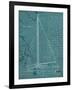 Coastal Blueprint VI-Marco Fabiano-Framed Art Print