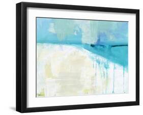 Coastal Blues 1-Jan Weiss-Framed Art Print