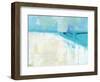 Coastal Blues 1-Jan Weiss-Framed Art Print