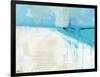 Coastal Blues 1-Jan Weiss-Framed Art Print