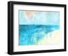 Coastal Blues 2-Jan Weiss-Framed Art Print