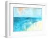 Coastal Blues 2-Jan Weiss-Framed Art Print