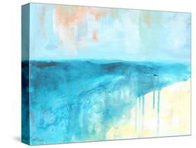 Coastal Blues 2-Jan Weiss-Stretched Canvas