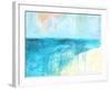 Coastal Blues 2-Jan Weiss-Framed Art Print