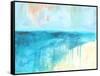 Coastal Blues 2-Jan Weiss-Framed Stretched Canvas