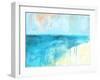 Coastal Blues 2-Jan Weiss-Framed Art Print