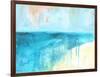 Coastal Blues 2-Jan Weiss-Framed Art Print