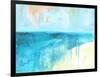 Coastal Blues 2-Jan Weiss-Framed Art Print