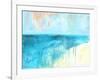 Coastal Blues 2-Jan Weiss-Framed Art Print