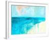 Coastal Blues 2-Jan Weiss-Framed Art Print