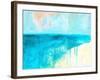 Coastal Blues 2-Jan Weiss-Framed Art Print