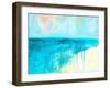 Coastal Blues 2-Jan Weiss-Framed Art Print
