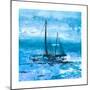 Coastal Boats in Watercolor II-Lanie Loreth-Mounted Premium Giclee Print