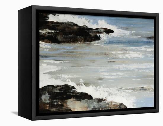 Coastal Break II-Sydney Edmunds-Framed Stretched Canvas