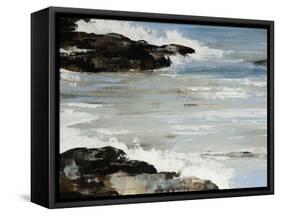 Coastal Break II-Sydney Edmunds-Framed Stretched Canvas