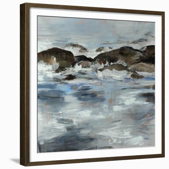 Coastal Break-Sydney Edmunds-Framed Giclee Print