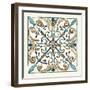 Coastal Breeze Tile I-Anne Tavoletti-Framed Art Print