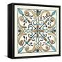 Coastal Breeze Tile I-Anne Tavoletti-Framed Stretched Canvas