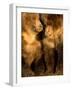 Coastal brown bear cubs resting, Lake Clarke, Alaska-Danny Green-Framed Photographic Print