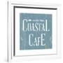 Coastal Cafe Square-Elizabeth Medley-Framed Art Print