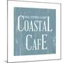 Coastal Cafe Square-Elizabeth Medley-Mounted Art Print