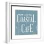 Coastal Cafe Square-Elizabeth Medley-Framed Art Print