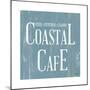 Coastal Cafe Square-Elizabeth Medley-Mounted Art Print