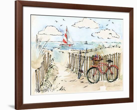 Coastal Catch VI-Anne Tavoletti-Framed Art Print