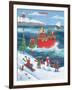 Coastal Christmas-Peter Adderley-Framed Art Print