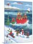 Coastal Christmas-Peter Adderley-Mounted Art Print